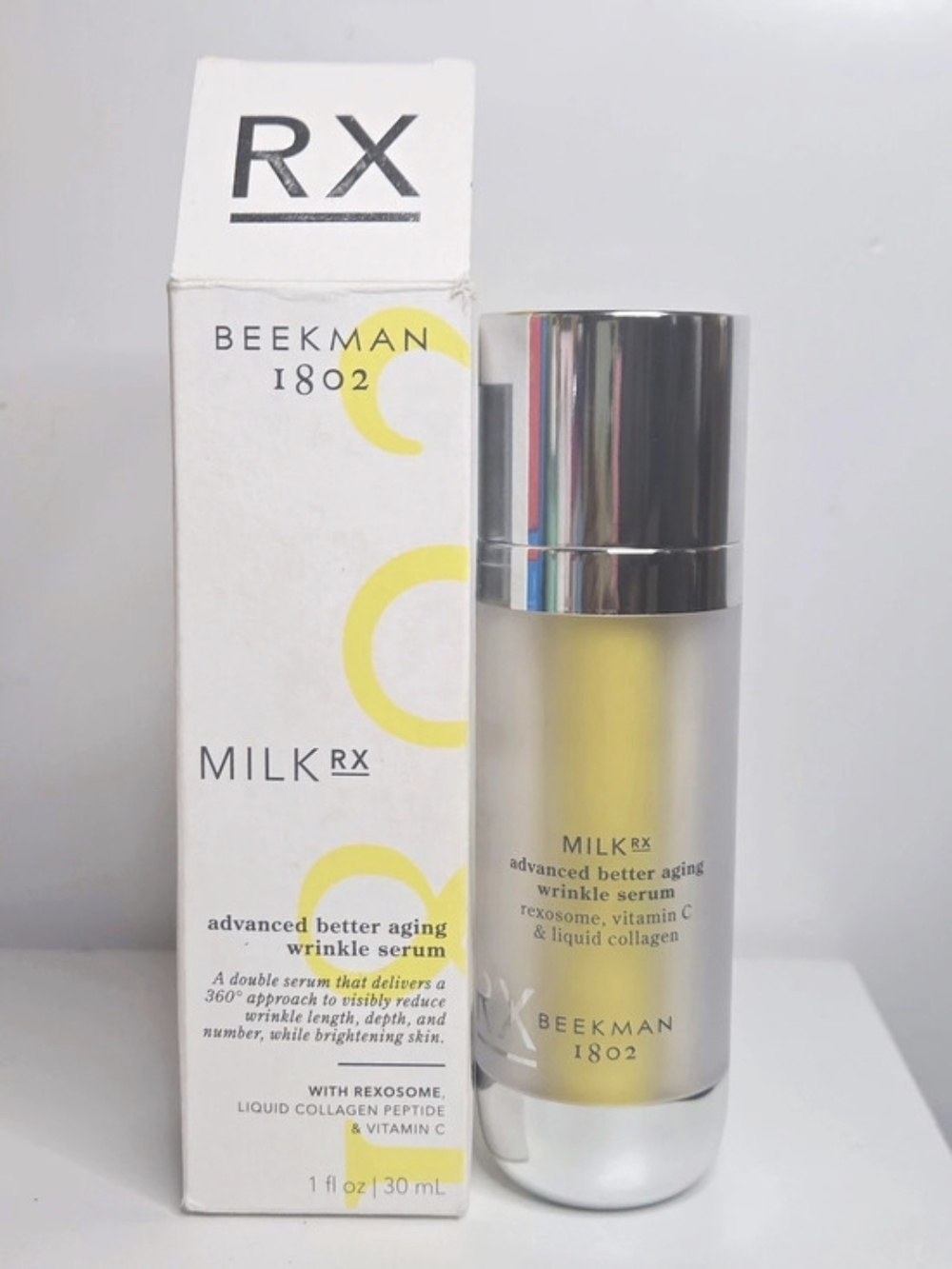 Beekman 1802 Milk RX Advanced Better Aging Wrinkle Serum